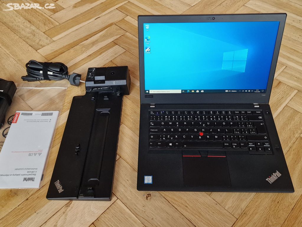 Lenovo ThinkPad T480, dotykový