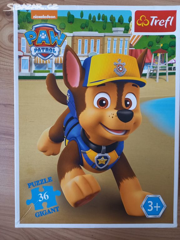 Prodám puzzle Paw Patrol 36 dílků.