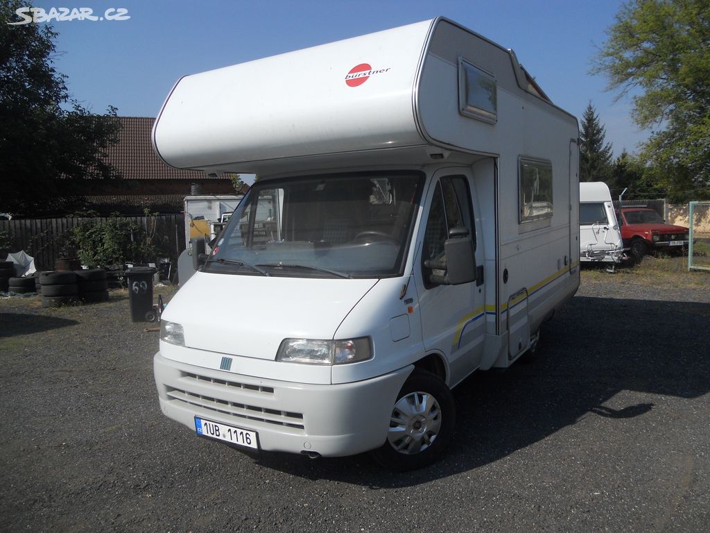 Fiat Ducato s nástavbou Bürstner