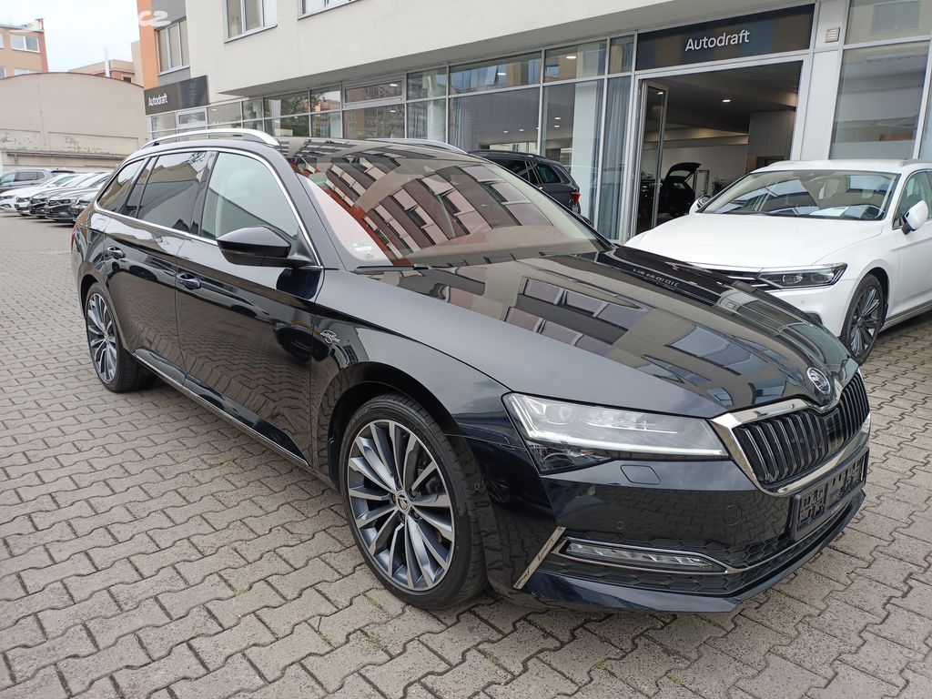 Škoda Superb 3 2.0TSI 140kW DSG 60tkm L&K Webasto