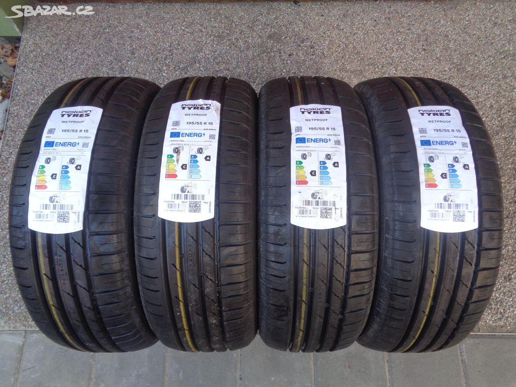 Letní pneu 195/55/15 R15 Nokian - Nové