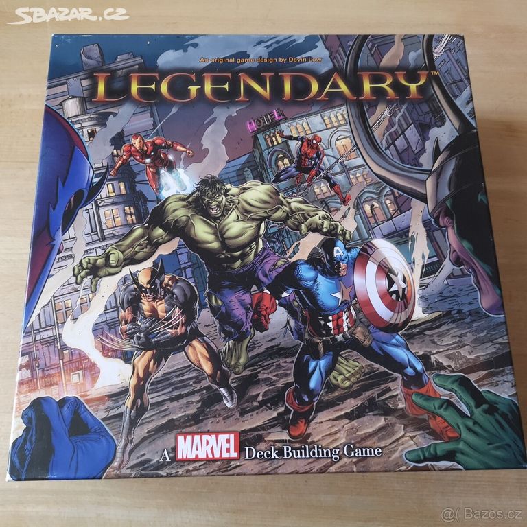 Legendary:Marvel Deck Building Game+rozš.Legendary