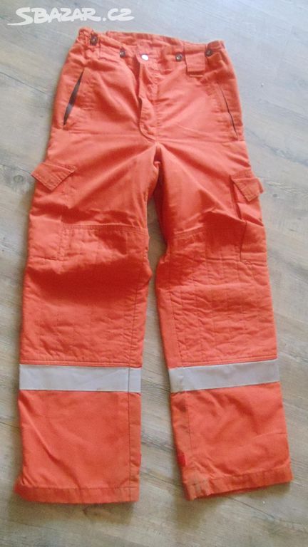 Pracovní kalhoty- modráky- montérky zateplené L