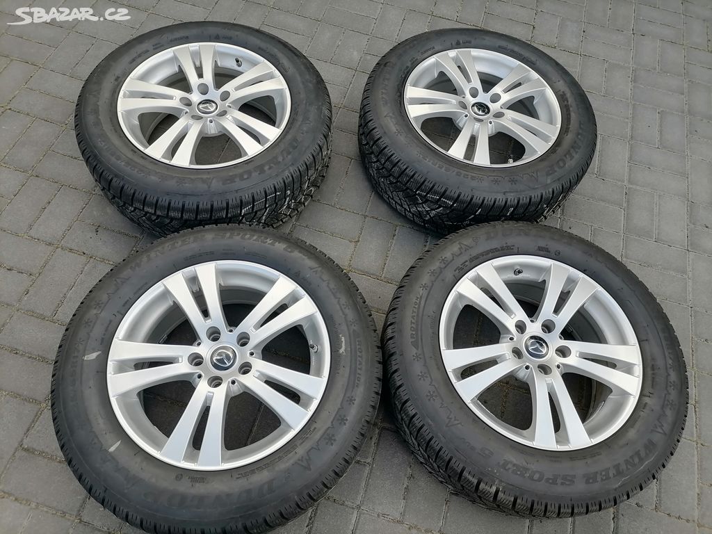 Mazda CX-5 alu kola 17"114,3pneu8mm7,5Jx17H2 ET40