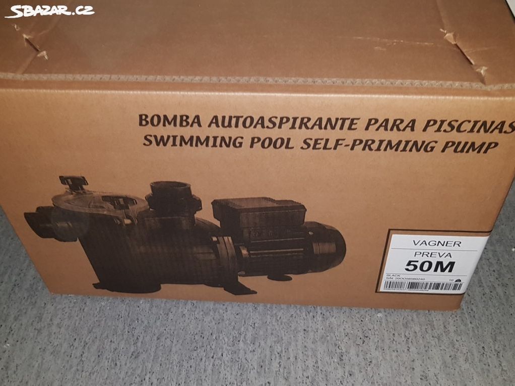 Bazénové čerpadlo PREVA 50 ( 9 m3/h) PC 10485 Kč