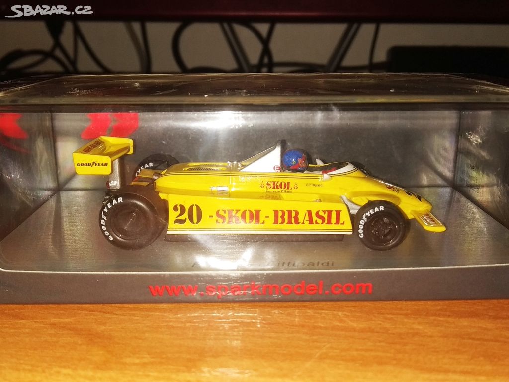 F1 Fittipaldi F8 #20 Emerson Fittipaldi 1980 1:43