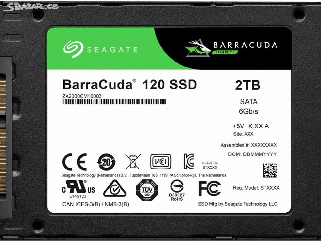 Disk Seagate BarraCuda 120 SSD 2TB 2,5''