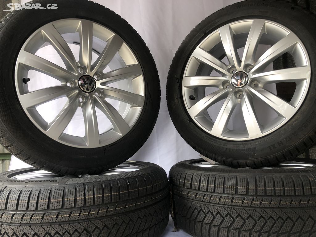 Nové originální alu kola VW Sharan r17 5x112