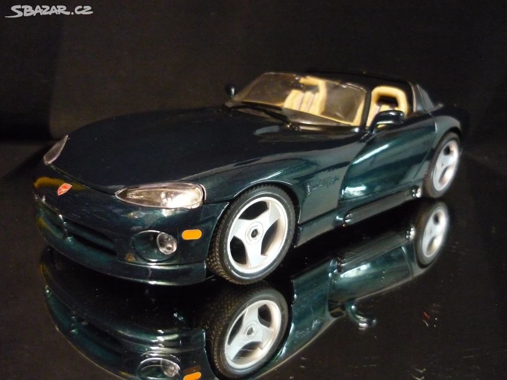 Dodge Viper RT/10 zelený Bburago 1/18