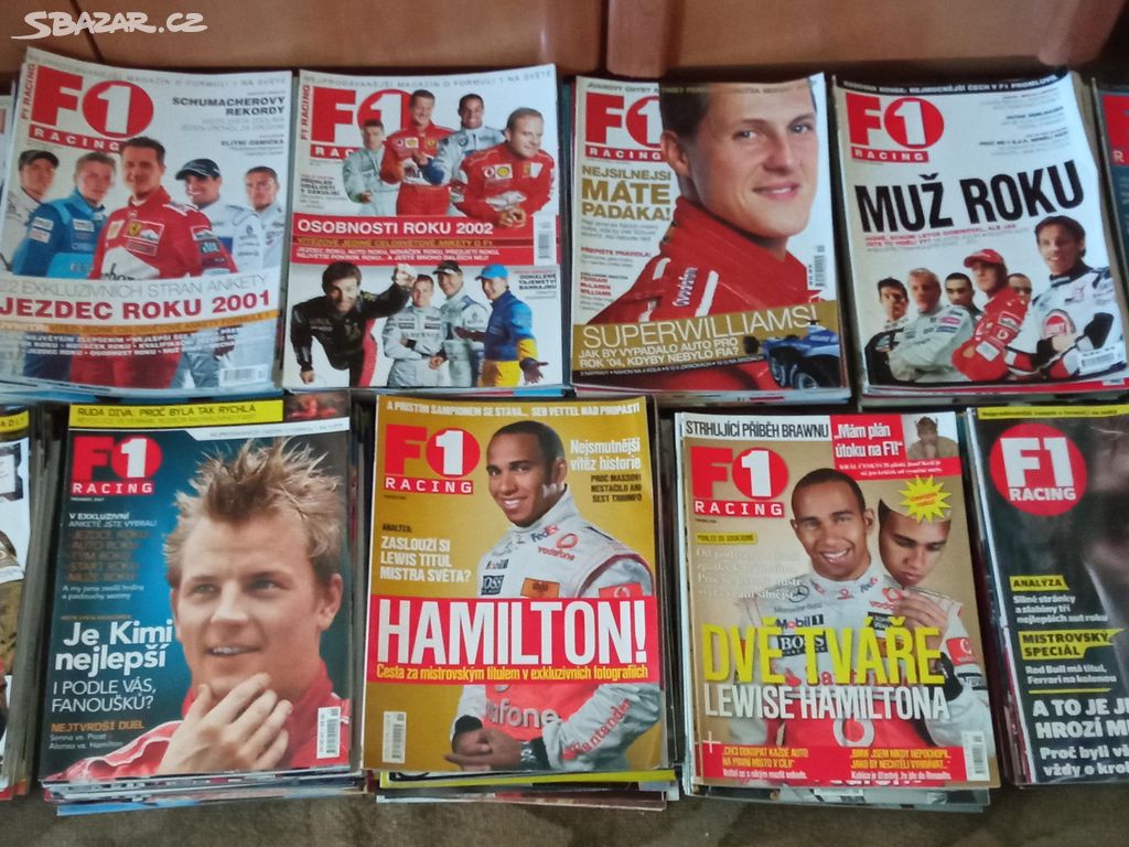 Sběratelské kousky pro milovníky historie F 1