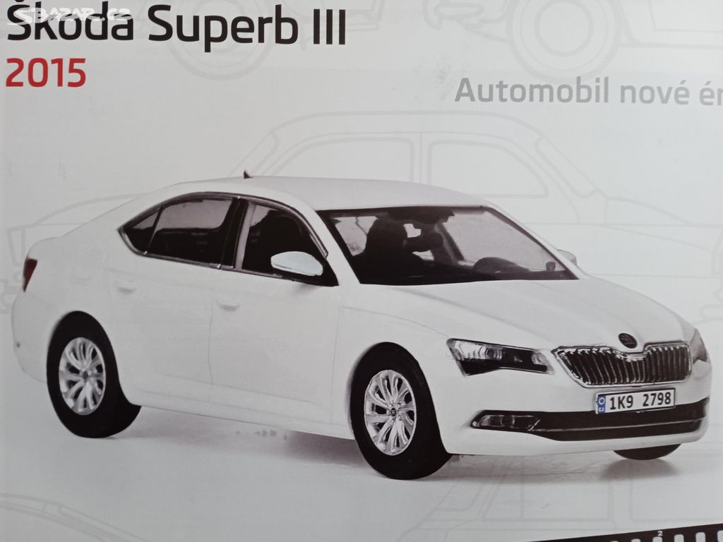 1:43 ŠKODA SUPERB III. - Model automobilu