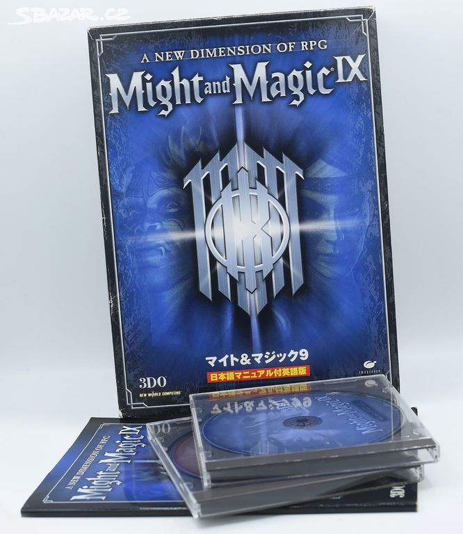 Might and magic IX (Japonský Big box)