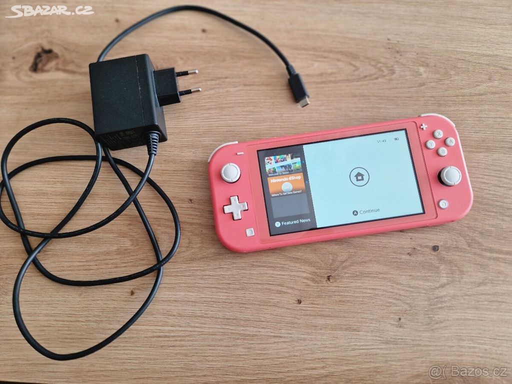 Nintendo Switch Lite růžová