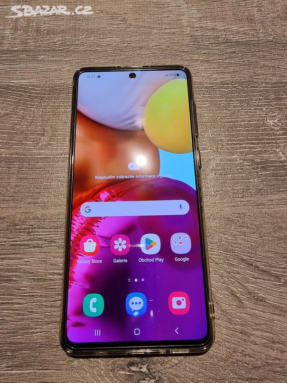 Samsung Galaxy A 71 modrý