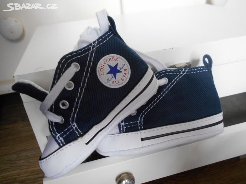 NOVÉ Converse Polobotky All Star Tmavomodré