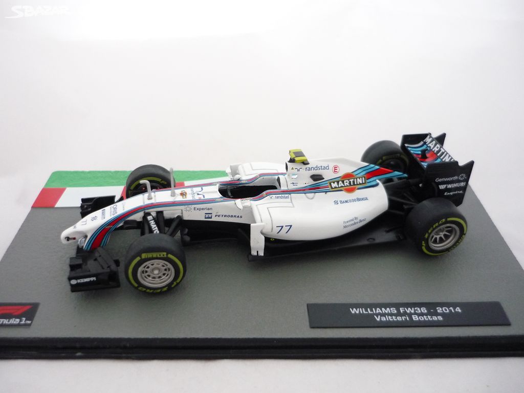 Williams FW36 2014 Bottas Formule F1 Altaya 1/43