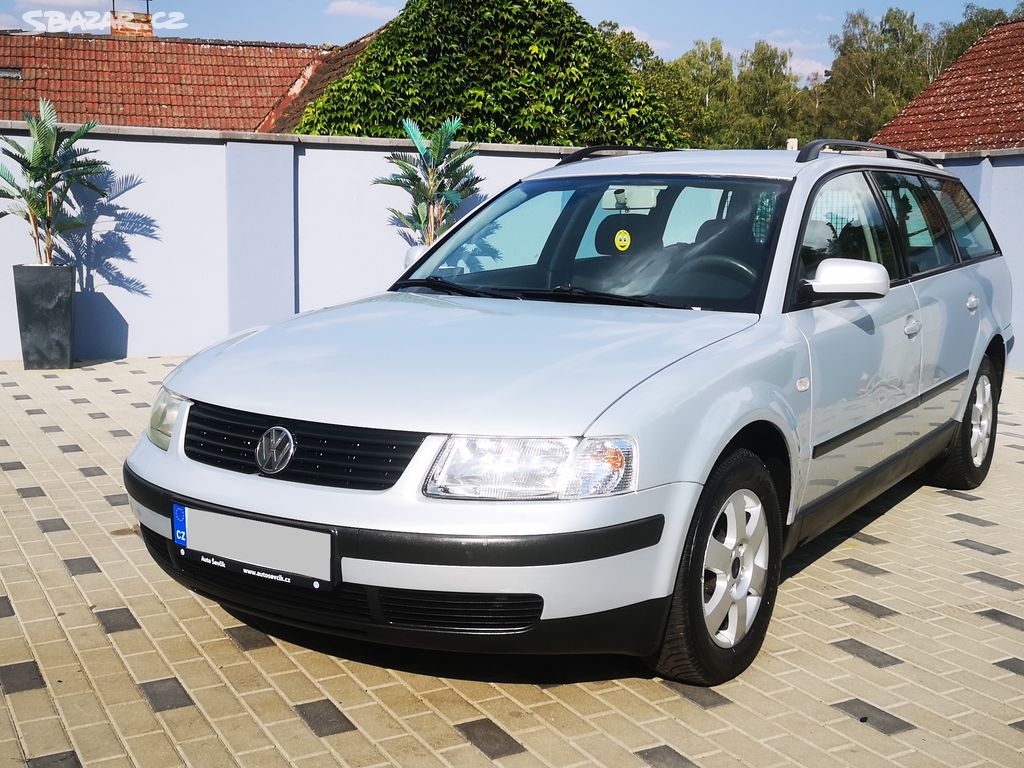 VW Passat B5 1,9 TDI - 66kw. SLUŠNÝ STAV. STK 2026