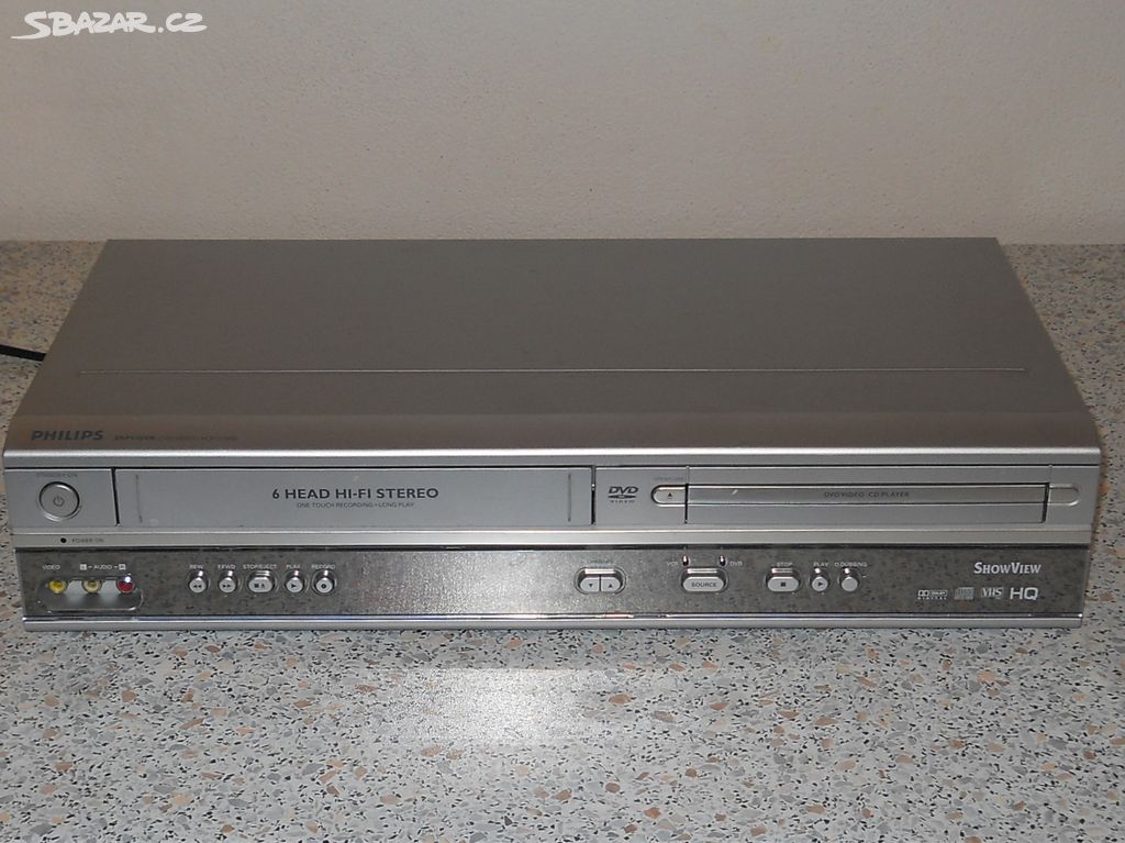 DVD-VHS kombo Philips DVP620VR