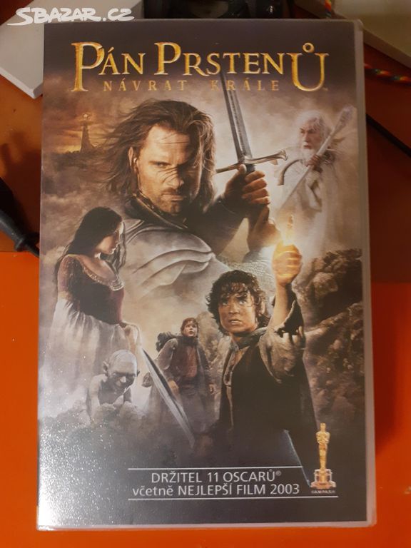 VHS Pán prstenů návrat krále