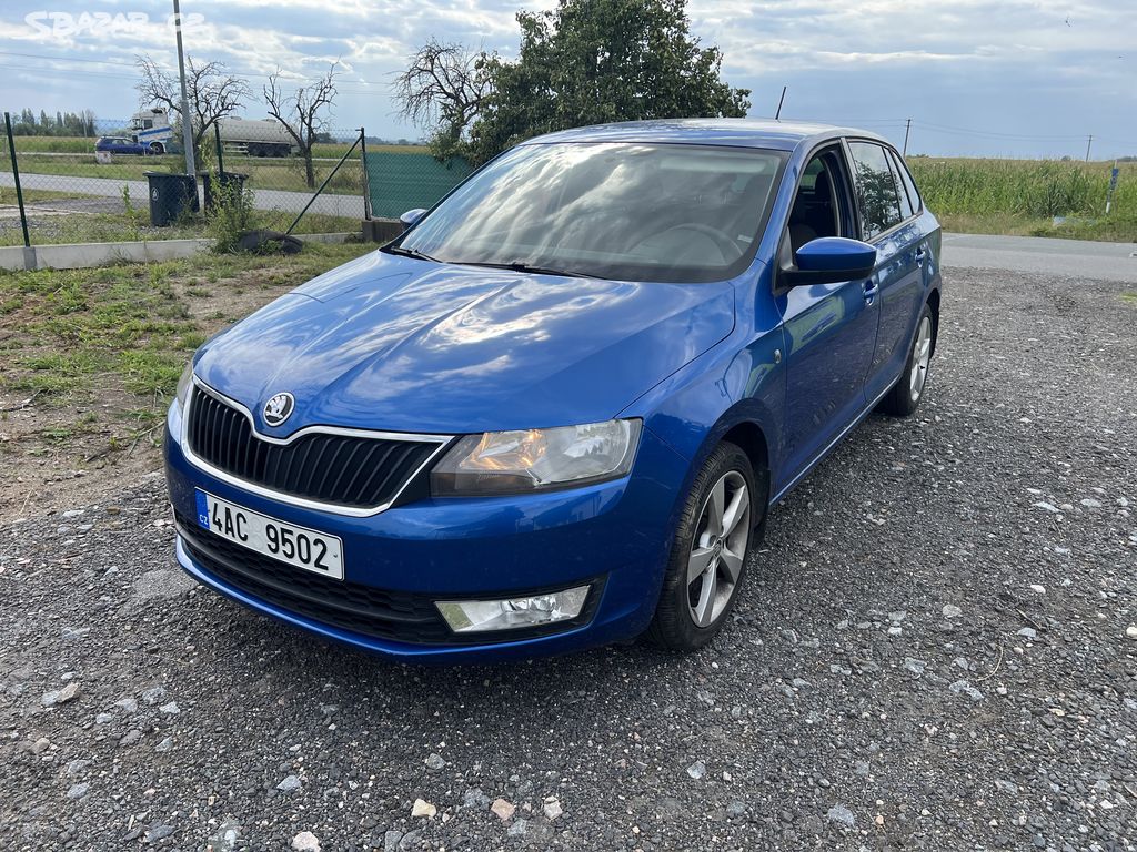 Prodam Bouraný Škoda Rapid 1.2tsi 77kw 2014