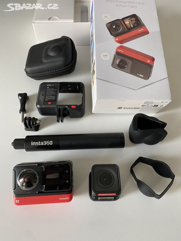 Akční kamera INSTA 360 RS twin edition