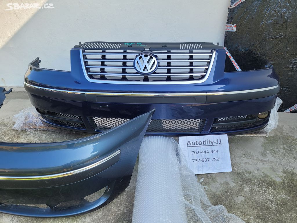 Vw sharan face nárazník přední 7m