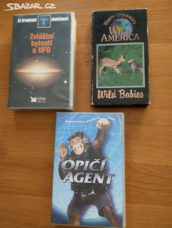 3 x VHS originál