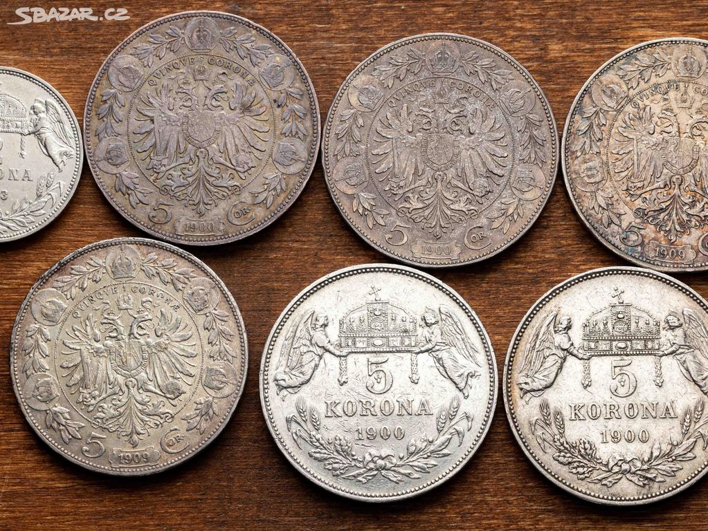 2 Koruna, 5 Koruna