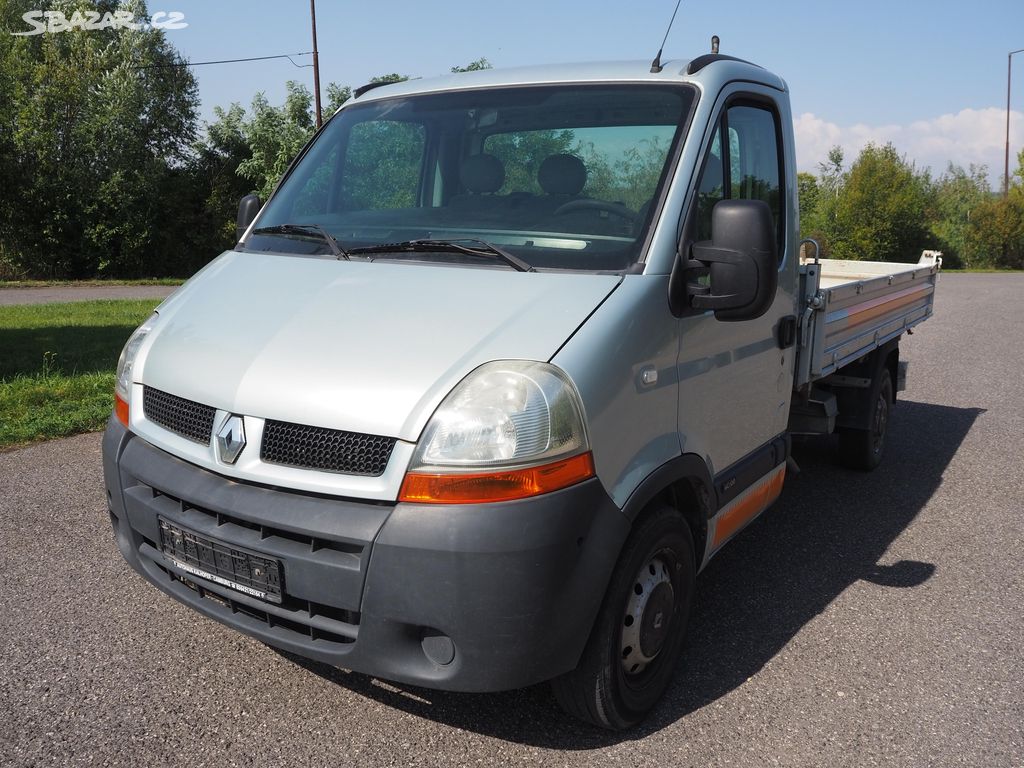 Renault Master 2.5 DCI 3 stranná sklopka