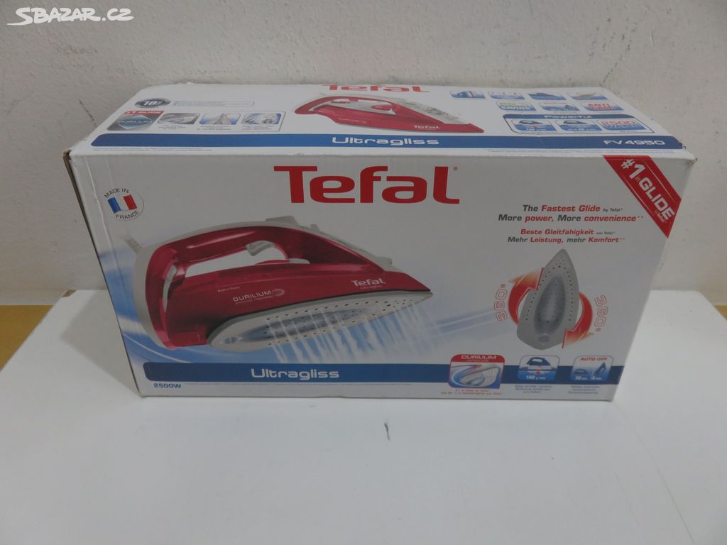 Nová žehlička Tefal ULTRAGLISS FV4950E0