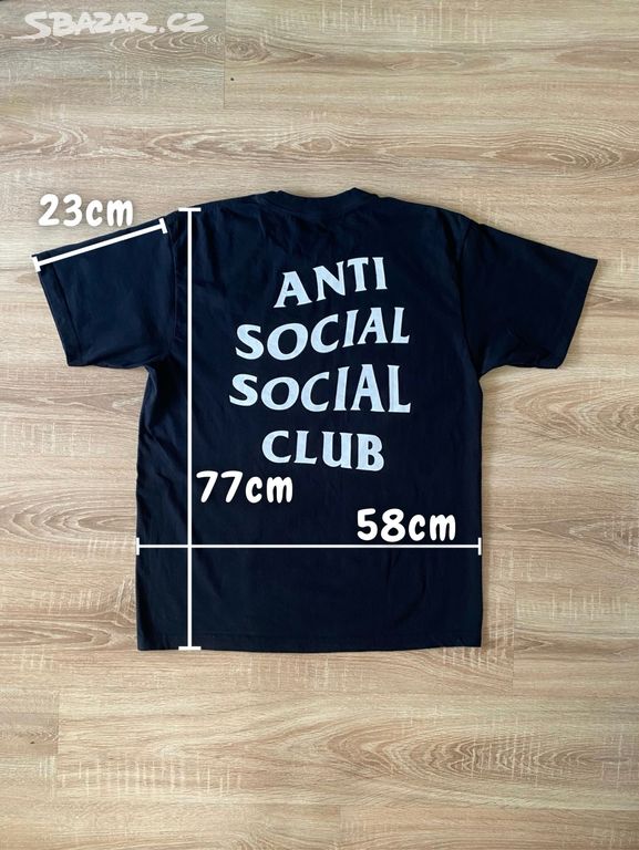 Anti Social Social Club Tee / T-Shirt / Black