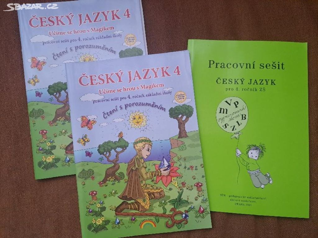 pracovní sešit Český jazyk pro 4. ročník SPN