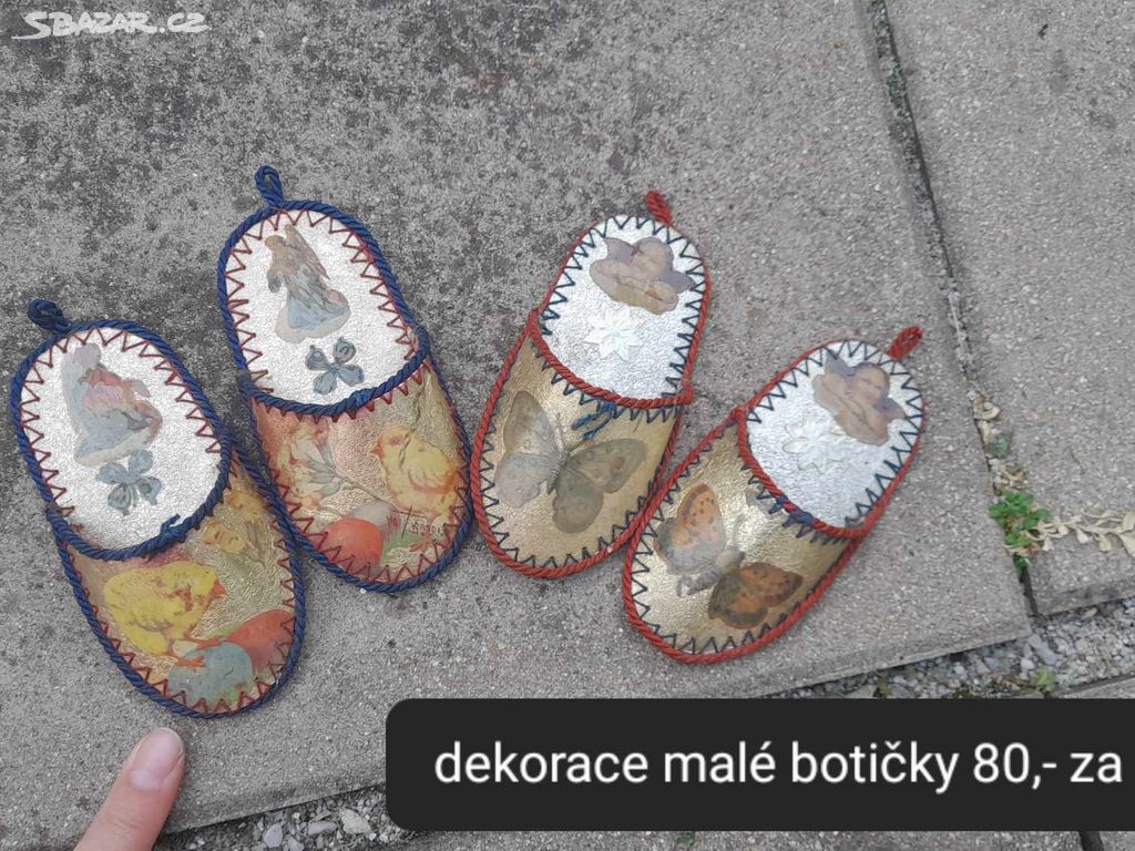 Botičky dekorace