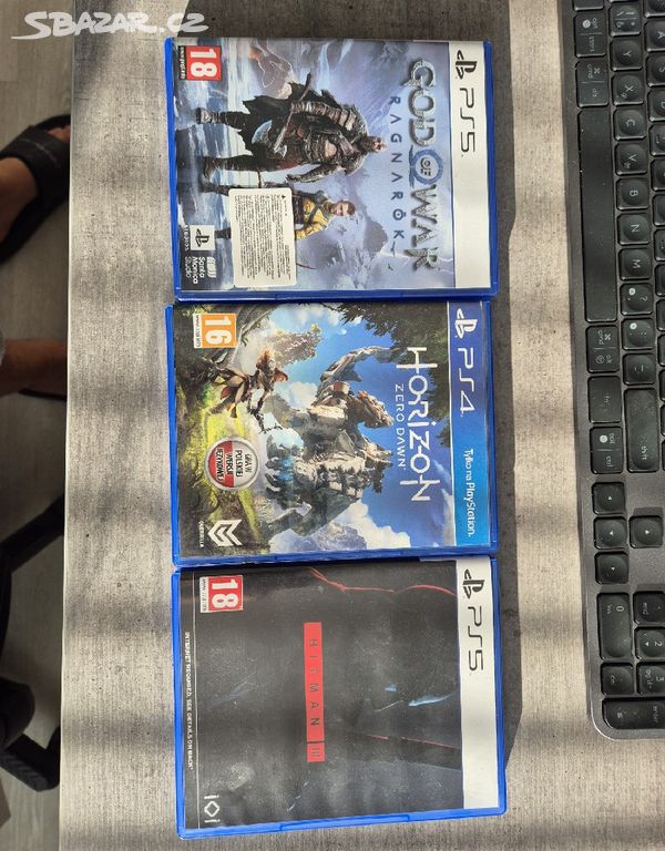 PS5 / PS4 - God of War, Hitman, Horizon ZD a FW