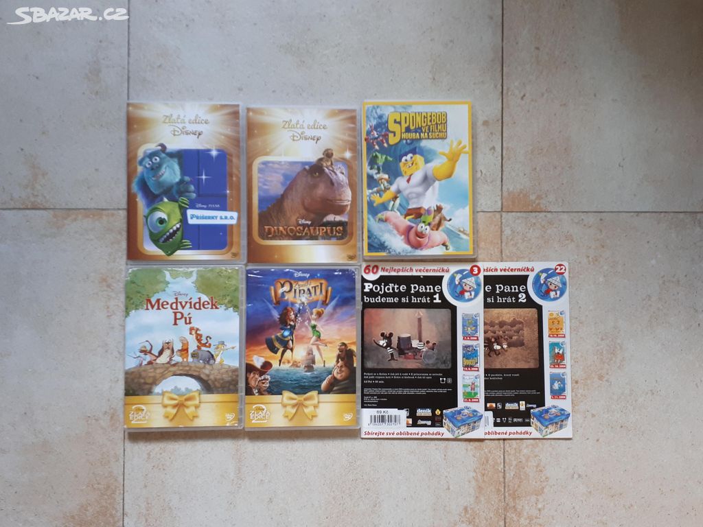 DVD Zlatá edice Disney a Večerníček