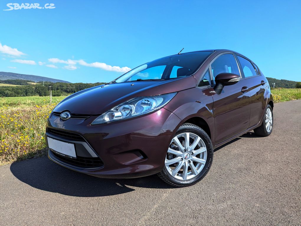 Ford Fiesta 1.25i 60kw 2011 Klima 118441km nová TK