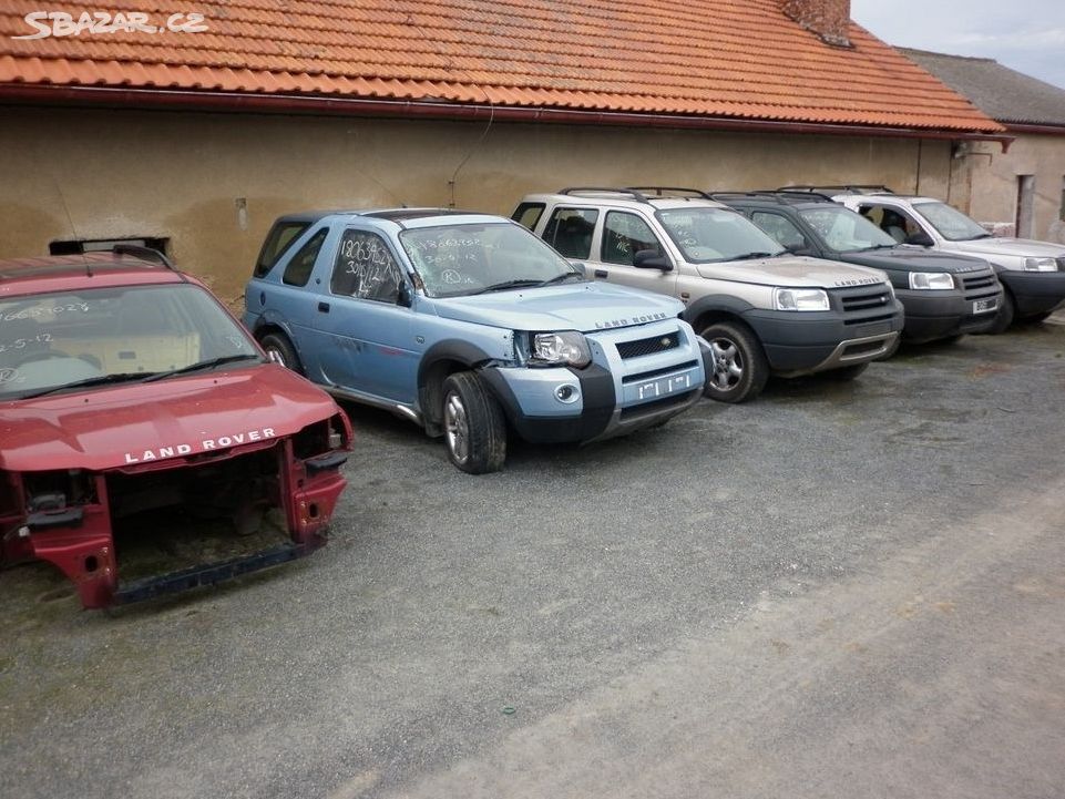 Land rover freelander 1998-2004 NÁHRADNÍ DÍLY