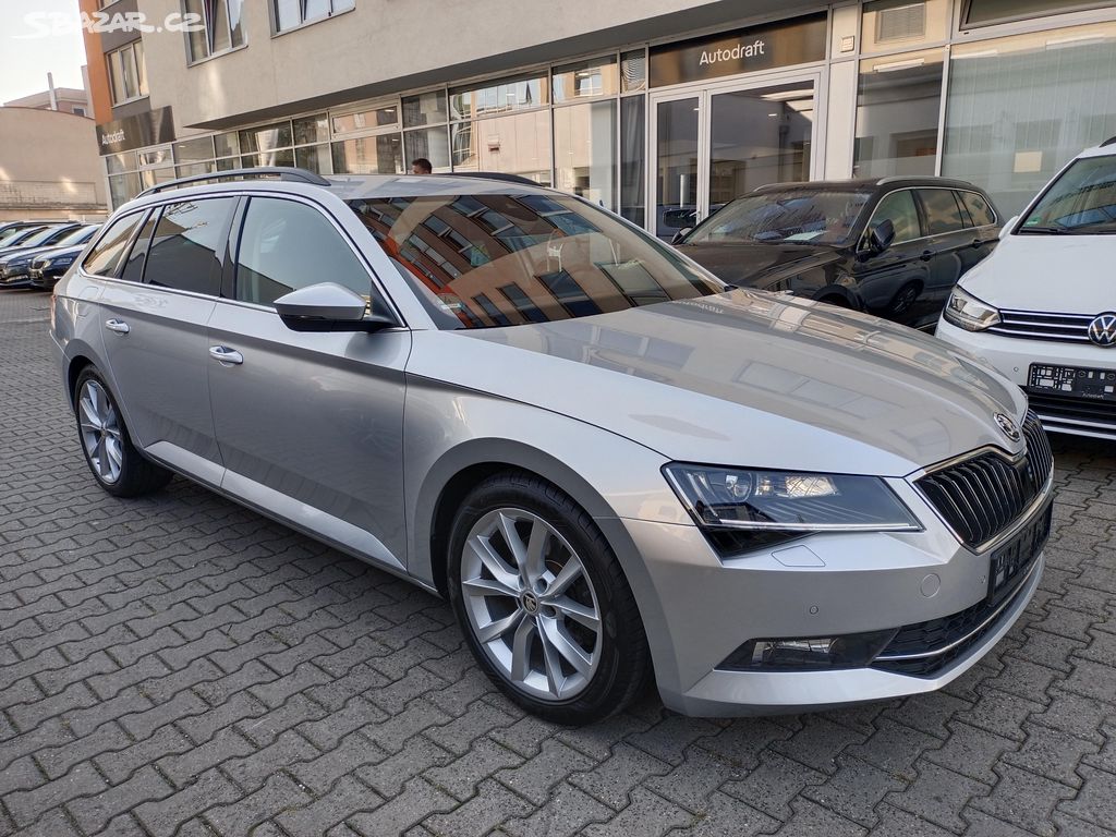 Škoda Superb 3 2.0TDI 110kW DSG 93tkm Webasto