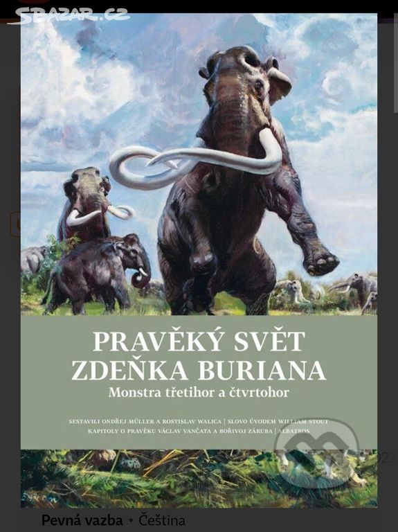 Pravěky svět Zd.Buriana- monstra třetíhor a čtvrto