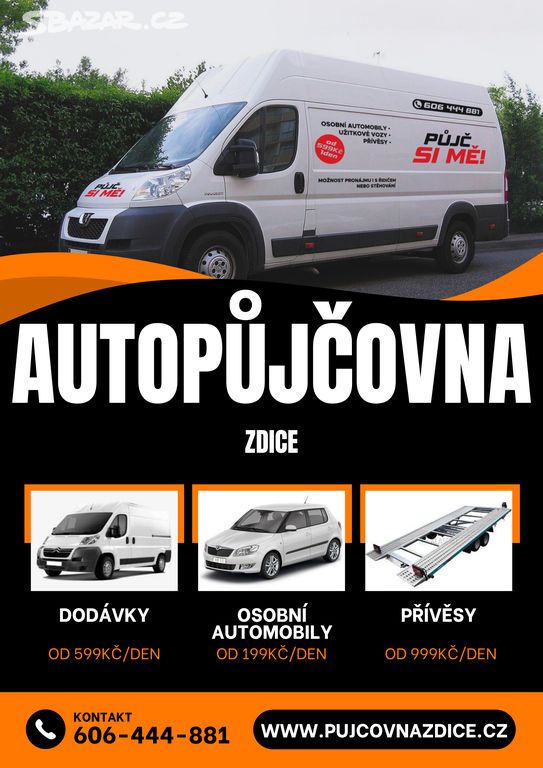 Pronájem / Půjčení osobního automobilu Půjč si mě