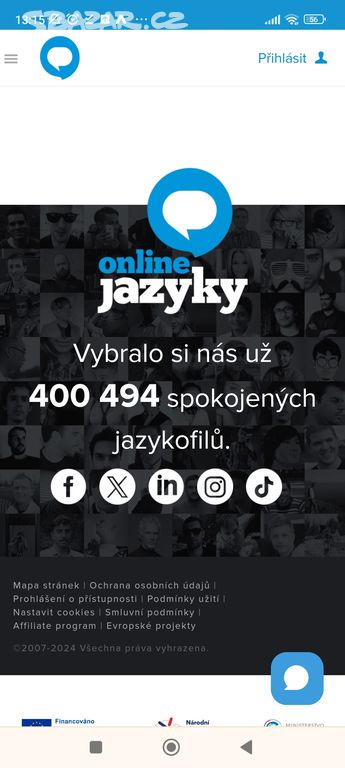 Voucher na on-line jazyky