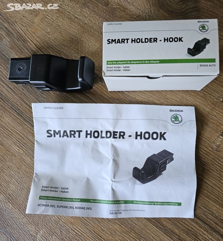 Háček do auta Škoda SMART HOLDER