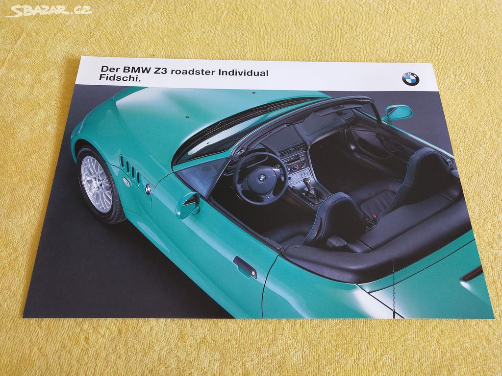 Prospekt BMW Z3 roadster individual Fidschi, 2 s.