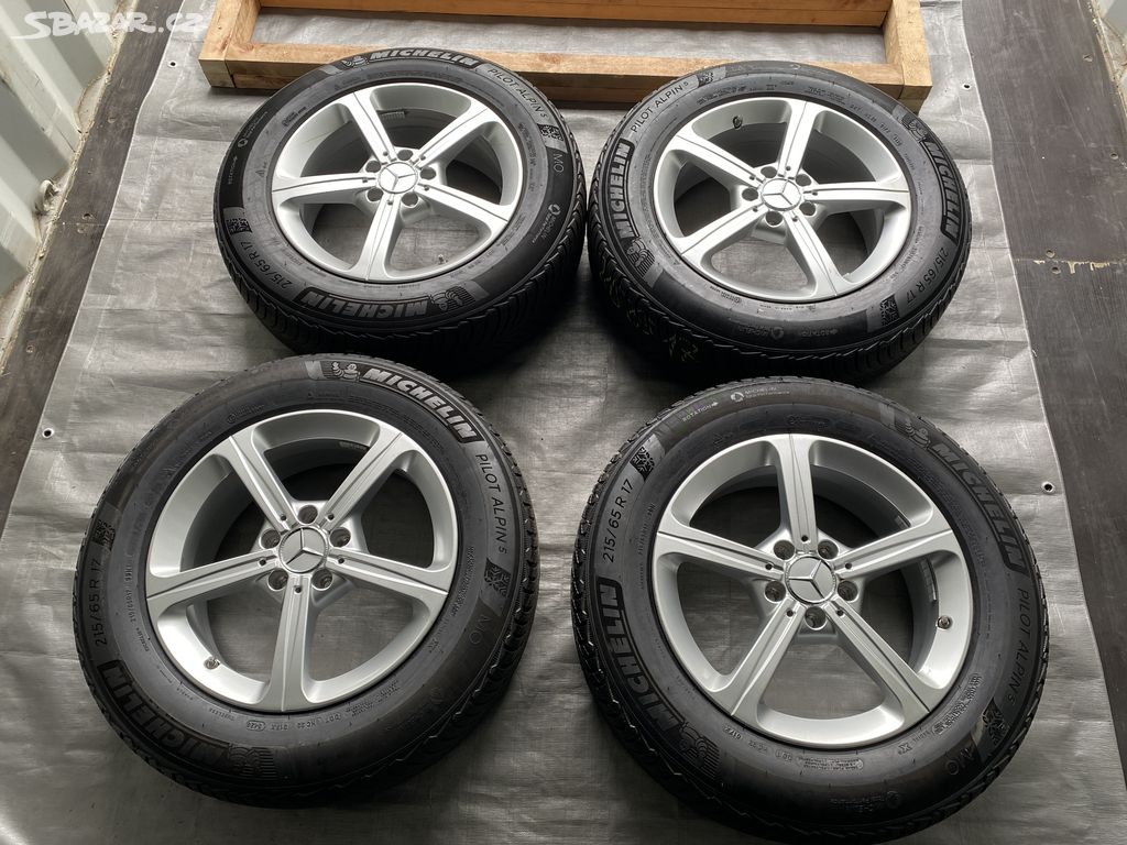 17 alu kola org. Mercedes 5x112 mm + TPMS