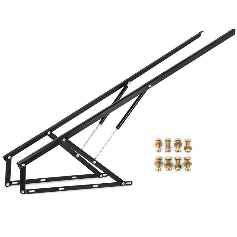 Postelové kování-výklopná hydraulika, 2 ks, 152 cm