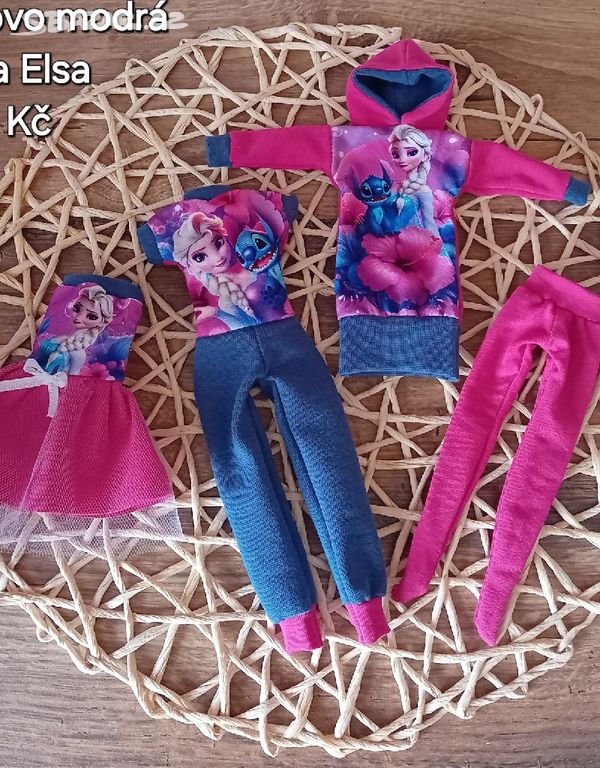 Barbie oblečky sada frozen