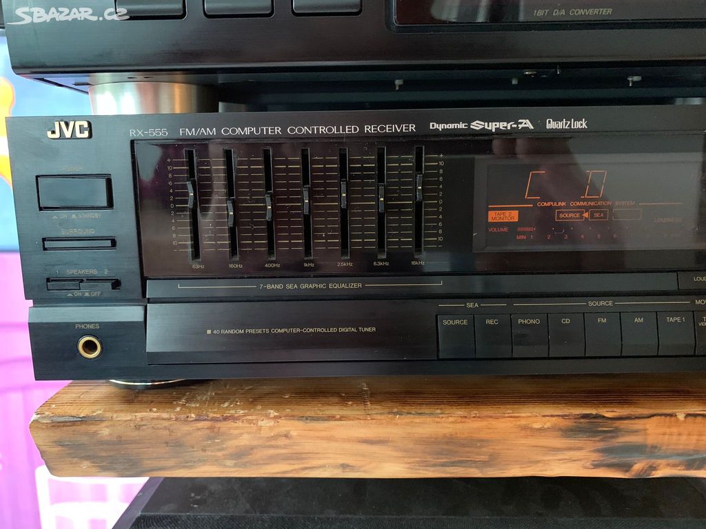 Receiver JVC RX 555 bk /Japan 1988/