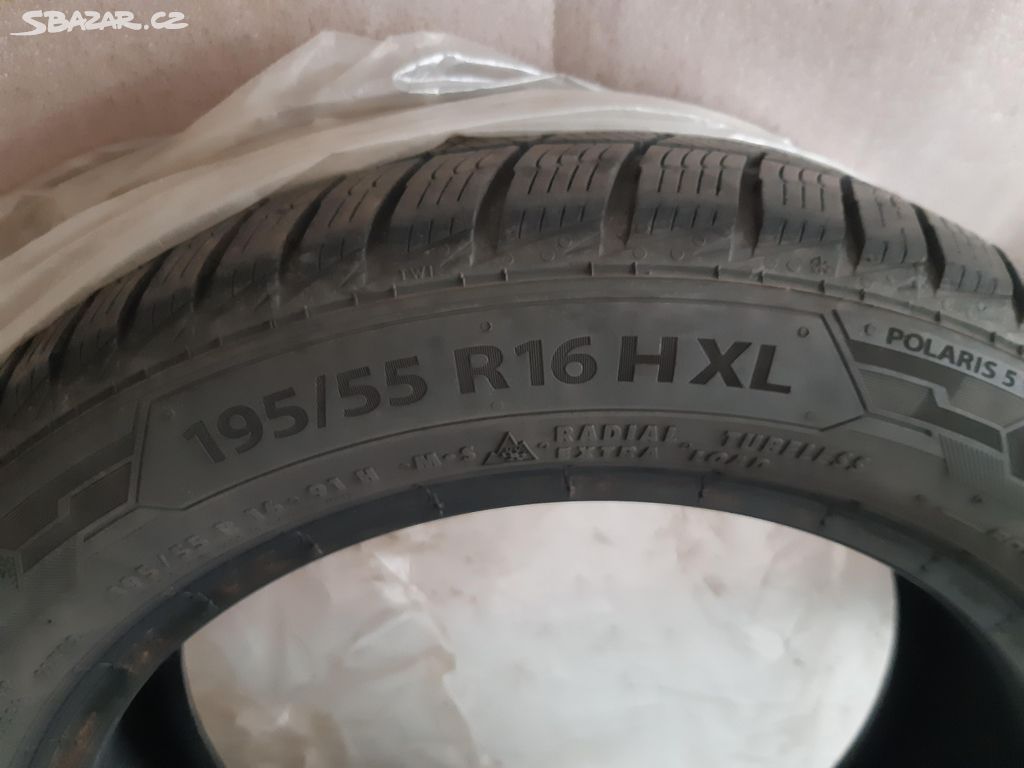 Zimní pneu Barum Polaris 195/55 R16 XL - 4ks