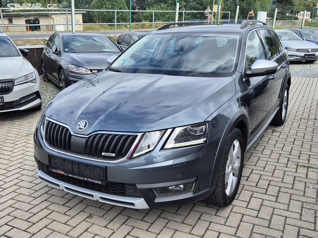 Škoda Octavia DSG 4x4 Scout FullLED KAMERA TAŽNÉ