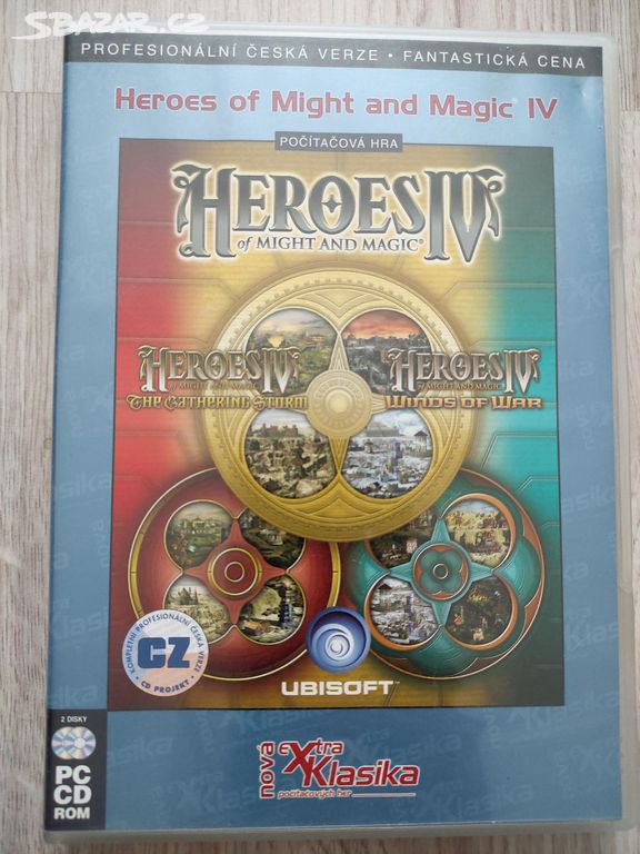 HEROES of MIGHT and MAGIC IV -- CZ -- KOMPLET